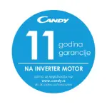 Candy garancija na inverter motor